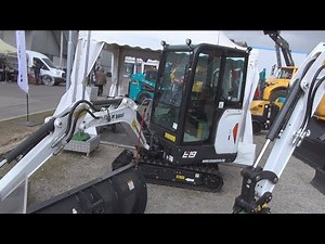 Bobcat E19 Mini Excavator (2022) Exterior and Interior