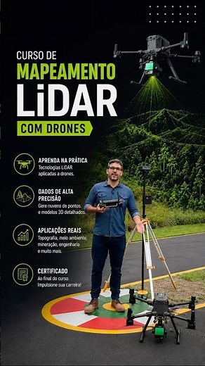 Online Course on Mapping with LiDAR Sensor Mounted on Drones