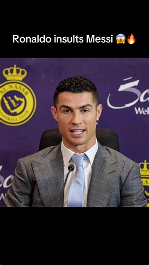 Ronaldo Insults Messi in Shocking Interview
