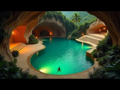 100 Days Alone Building a Pool in the Forest – So Satisfying!