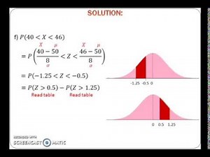 Normal distribution - finding probability given value