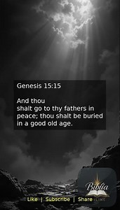 Genesis 15:15 | Daily Bible Verse 🙏