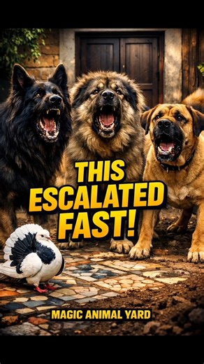When Caucasian, German Shepherd & Sarabi Dogs Sense a Stranger | Pure Guard Instinct 🐕🛑