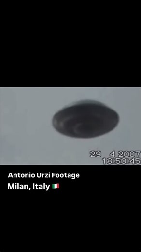 UAP Files Podcast on Instagram: "Antonio Urzi Footage | Milan, Italy 🇮🇹 | 29th April 2007 | Antonio Urzi is an Italian UFO witness known for repeated daytime sightings over Milan. Positively viewed, his case stands out for its consistency over many years, daylight observations, and willingness to share photos and videos for public analysis. His reports helped stimulate discussion in Italy about UFO/UAP and highlight the value of long-term, open reporting, regardless of interpretation. H/T @rad