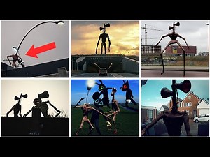 All Siren Head Creatures Caught On Camera in Real Life