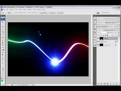 How to Make Light Streaks in Photoshop
