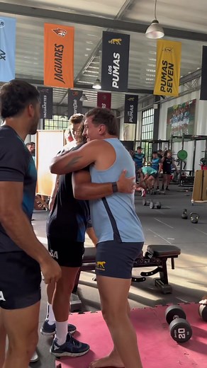 Recepción de Los Pumas 7's en Casa Pumas tras medalla de oro en Perth