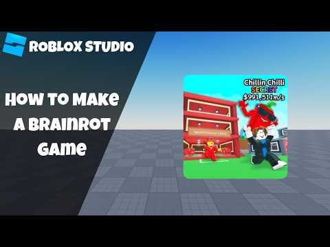 How to make a BRAINROT Game in Roblox! [SAB: Full Tutorial] (Roblox Studio Scripting Tutorial 2026)