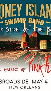The Dark Side of the Swamp Jazz Fest edition returns to @broadsidenola Saturday, May 4! This year we’ll be joined by @the_horn_section - @heygregs and @cbgrammin from @we.are.coolcoolcool , Chicago’s finest @rickking1 and more As always, a laser light show and @emeraldcoastpixies will be on hand for your visual delight Lions and tigers and lasers - oh my! Save time and money and get your tickets in advance! Hit the link in bio or get them here: https://broadsidenola.com/tickets/ Filming: @jadall
