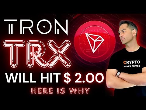 Tron TRX Will Go UP 650% with Major News! My TRX Price Prediction - $2.00🚀