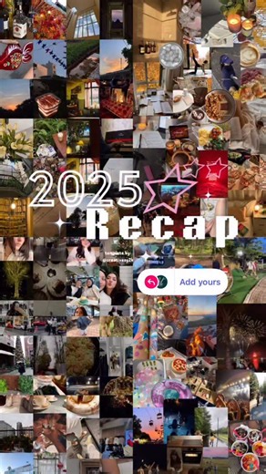 IG Story Templates • UGC • Content Creation • Creative Content on Instagram: "2025 Recap is here ✨🎉🥂 Share all the photos throughout this year by tapping the “Add Yours” from my new story template. Check random highlights to see! 🥳 Can’t wait to see the amazing memories y’all got for 2025 🫡 #2025recap #storytemplate #addyours #ａｅｓｔｈｅｔｉｃ #igstorytemplate #dump #2025 #2026 #addyourstemplate"