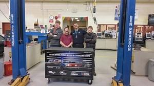 Bucks County Technical High School Students Receive Prize Delivery for First Place Win at Universal Technical Institute's Top Tech Challenge