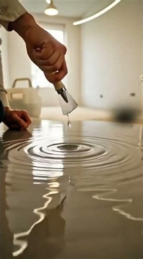 Stunning Water Effect Flooring Design | Modern 3D Ocean Style Floor Inspiration 💙