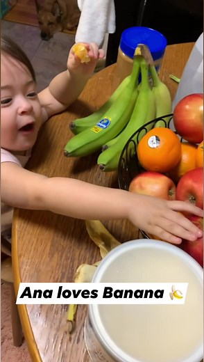 Ana loves Banana that’s why she’s Ana Banana 😀 | Ana Banana