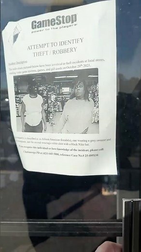 This GameStop Had A INTERESTING Robbery..