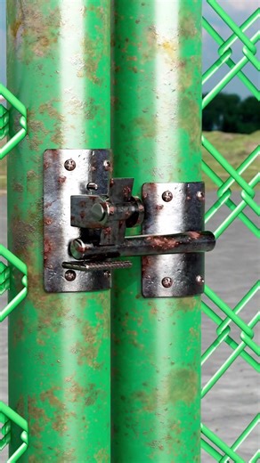 Automatic Gate Latch Lock | Design Idea #shorts