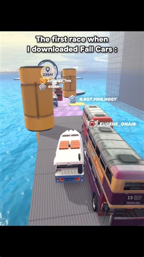 Fall Cars on Instagram: "The First race when i downloaded Fall Cars: . . . . . #racecars #carfamily #racingcars #carmemes #memes #fallcarsonline #fallcarsgame #fallcars"