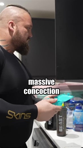 Eddie Hall's Daily Supplement Stack Revealed