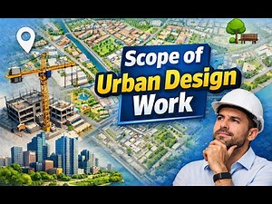 نطاق عمل التصميم العمراني Scope of Urban Design Work