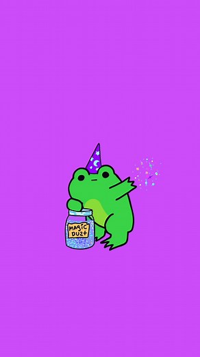 🐸 send this to a magical friend 💕 #fyp