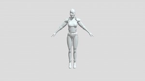Female Character - Download Free 3D model by sl3d3030