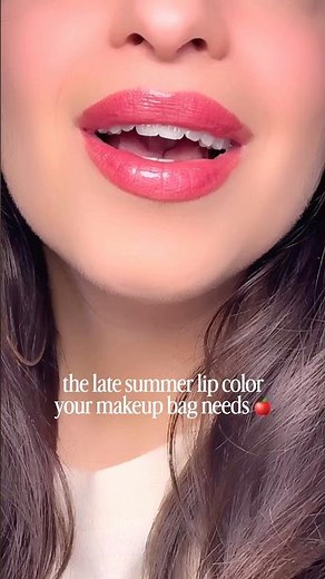 The Late Summer Lip Color Your Makeup Bag Needs 🍎