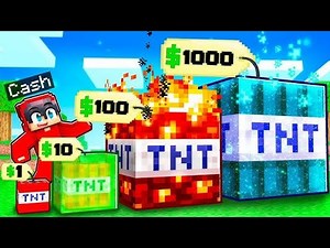 DESTROYING BIGGEST BUILDS WITH TNT IN MINECRAFT