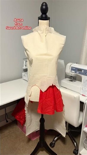 Mock-up Asuna from Sword Art Online #asunaswordartonline #swordartonline