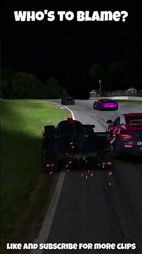 iRacing Community Clips - Who's to blame? #shorts