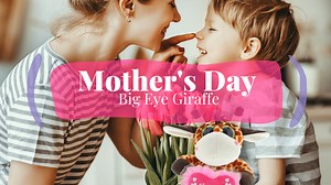 Watch DolliBu Big Eye Giraffe Mother's Day Plush on Amazon Live