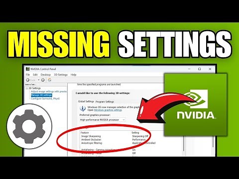 How To Fix NVIDIA Control Panel Display Settings Missing or Not Showing (2025)