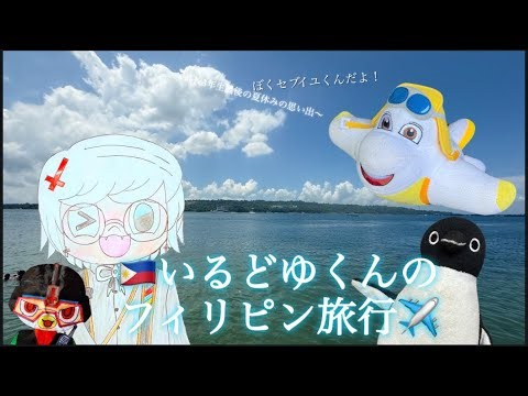 🇵🇭いるどゆくんのフィリピン旅行✈️！ペンギンも一緒に行ったよ〜！#フィリピン旅行 #フィリピン #旅行 #飛行機 #a330 #cebupacific #airplane #philippines