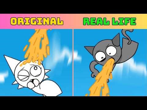 Wenda x Gray - What went wrong ? - Best Incredibox Sprunki | ORIGINAL vs REAL LIFE