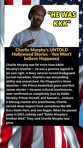 Charlie Murphy's UNTOLD Hollywood Stories - You Won't believe Happened