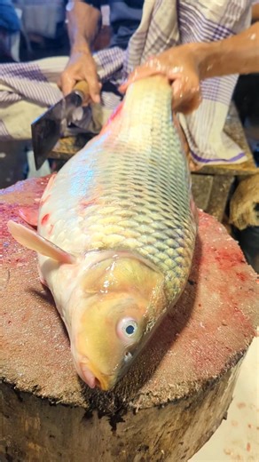 "Perfect Golden carp Filleting – Smooth Cutting Skills" #shorts