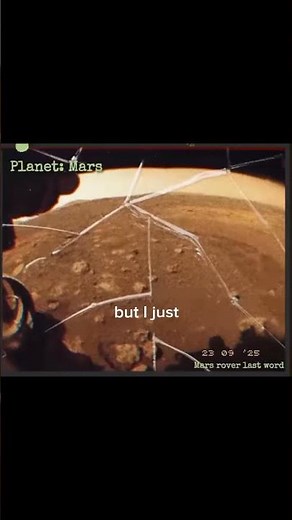 Final word of Mars rover 😭#marsrover #mars #earth