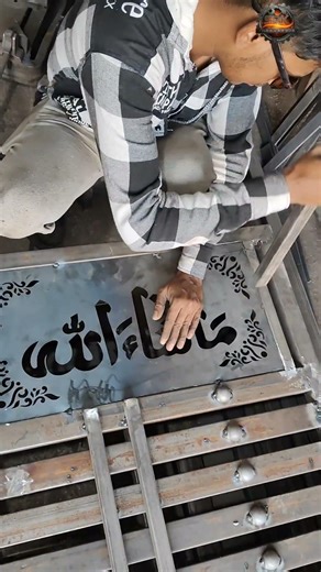 Amazing CNC Cut Design Gate Installation 🔥 Steel Gate Fabrication Work #slidinggates #