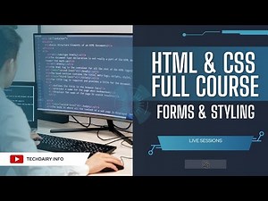 HTML & CSS Forms Tutorial | Full Course for Beginners తెలుగు లో