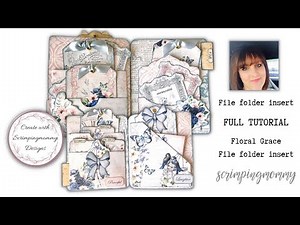 File folder insert FULL TUTORIAL interesting inserts
