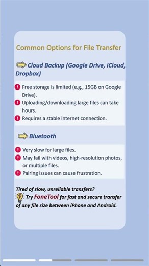 How to Transfer Large Files from iPhone to Android #transfer #file #iphone #android