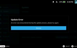 steamdeck更新失败解决方法