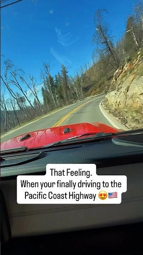 🇺🇸✨ The feeling when your Pacific Coast Highway road trip is finally about to begin…