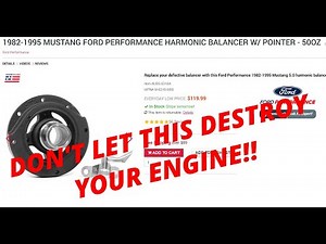 Ford Performance Fox Body Harmonic Balancer Install