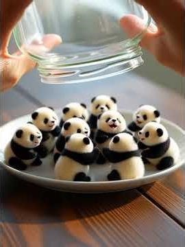 Panda in a Jar | Adorable AI-Generated | Too Cute to Handle!