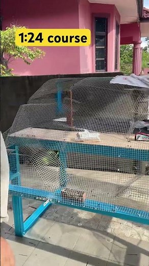 Preparing 1:24 scale course #rcrawler #minirccrawler