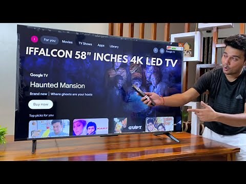Best Smart Android TV | Iffalcon U62 4K Smart LED TV Unboxing & Review | Smart TV