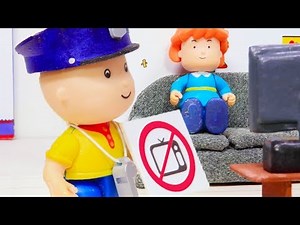 Policeman Caillou | Caillou Cartoon