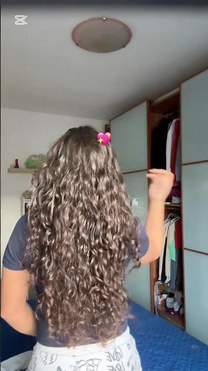 Hair tutorial 🎀🫧🌸#haircare #hairstyle #cabelosaudavel #capellinaturali
