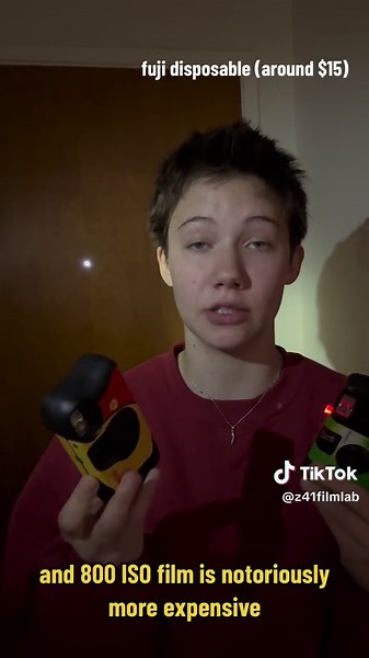 The more you know! - also remeber that reusable point and shoots are always a great option too! - xoxo ali #35mmfilm #disposablecamera #z41film #kodak #fuji