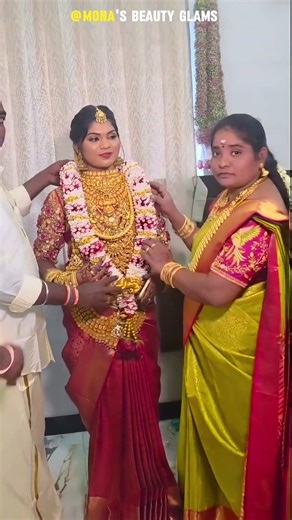 🌺 #bride #bridal #makeup #fashion #family #culture #jewellery #madurai #mukkulathor #kallar #shorts